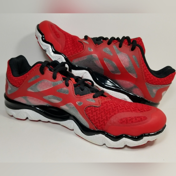Under Armour Men's Micro G Monza Running Training Shoes Red White 1249942 Size 8 - Picture 6 of 7